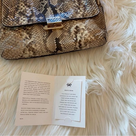 Anya Hindmarch Python Printed Shoulder Bag - Picture 6 of 11